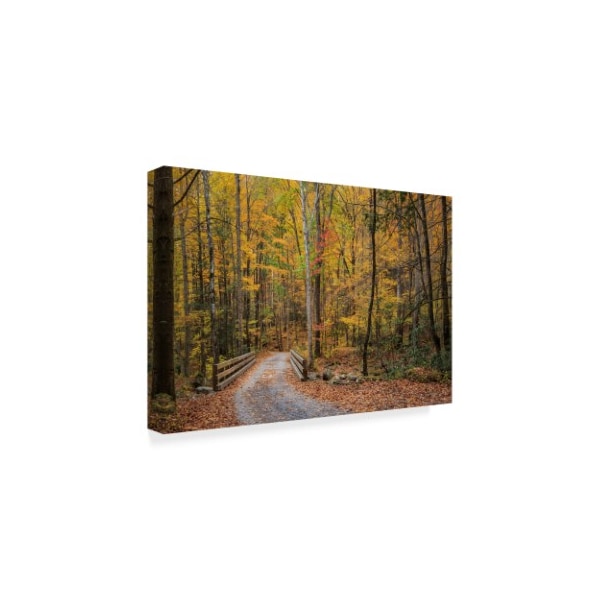 Galloimages Online 'Greenbrier Bridge Path' Canvas Art,12x19